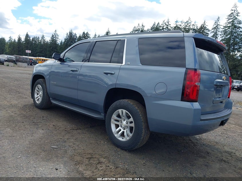 2016 CHEVROLET TAHOE auction photo 3