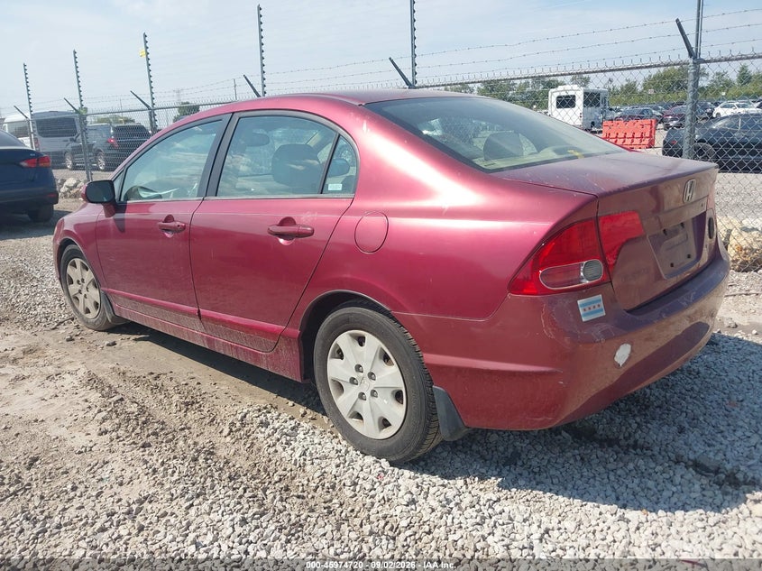 2007 HONDA CIVIC auction photo 3