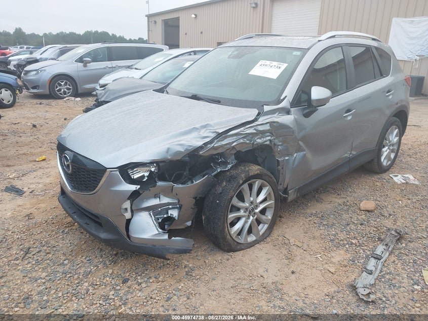 2014 Mazda CX-5, Front End, IAAI, VIN JM3KE4DY3E0383514 — photo 2