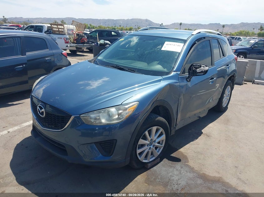 2015 Mazda CX-5, Левый бок, IAAI, VIN JM3KE2BE1F0529259 — фото 2