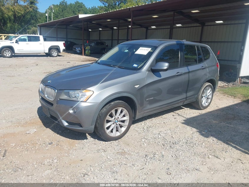 2013 BMW X3, Right Front, IAAI, VIN 5UXWX9C59D0A17923 — photo 2