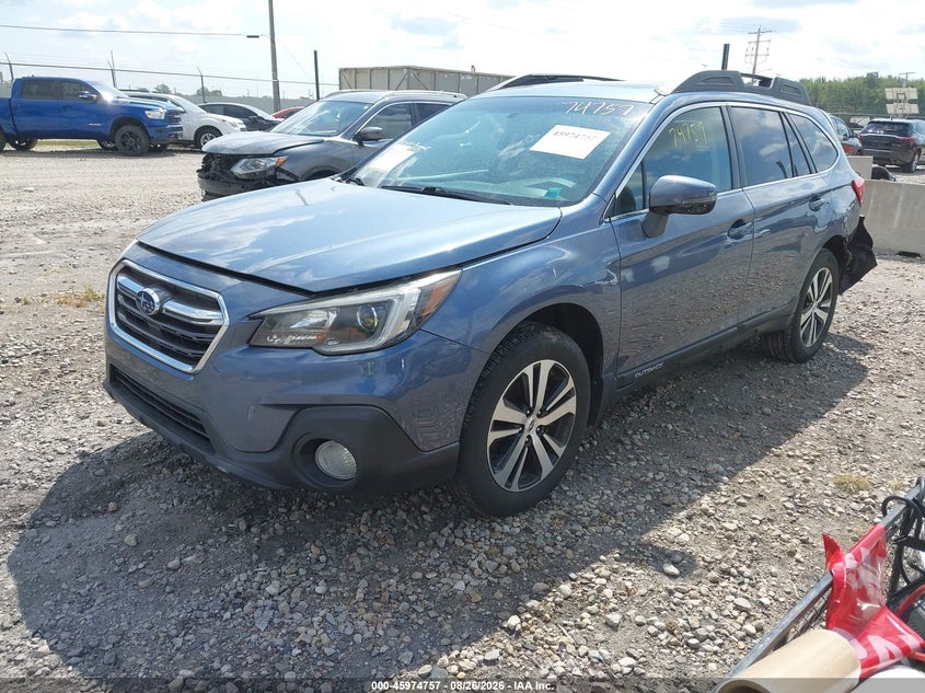 2018 Subaru Outback, Левый зад, IAAI, VIN 4S4BSAKC3J3291864 — фото 2