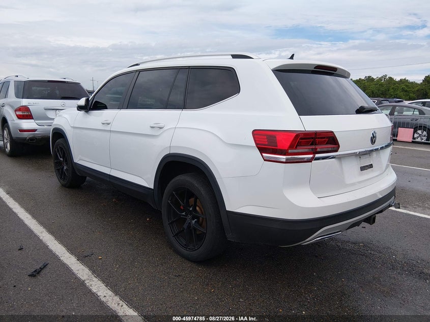 Vin: 1v2gr2ca6kc537685, lot: 46474025, volkswagen atlas 3.6l v6 s 20193