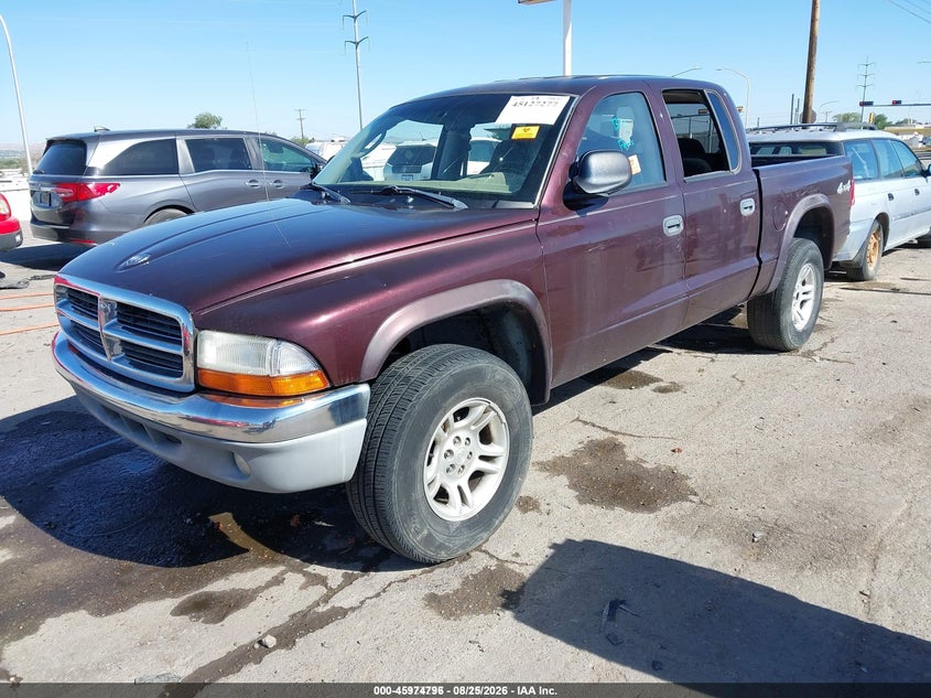 2004 Dodge Dakota, Biohazard, IAAI, VIN 1D7HG48N24S608172 — photo 2