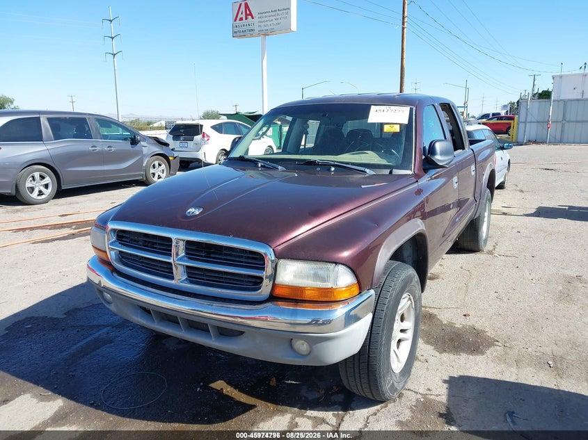 DODGE DAKOTA 2004 VIN 1D7HG48N24S608172