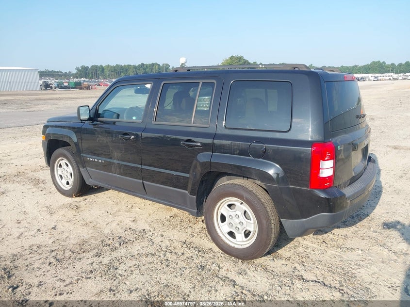 2016 JEEP PATRIOT auction photo 3