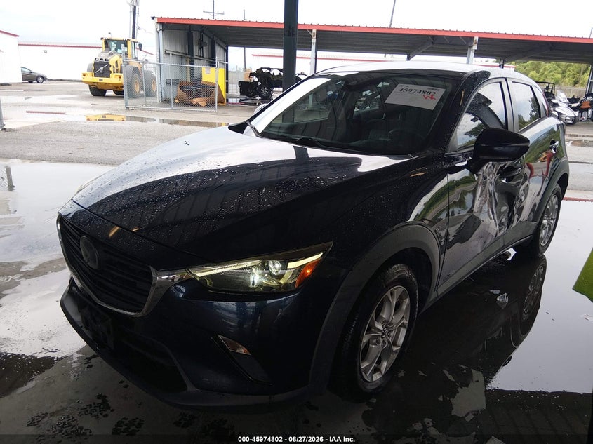 2019 Mazda CX-3, Левый бок, IAAI, VIN JM1DKDB76K0427389 — фото 2