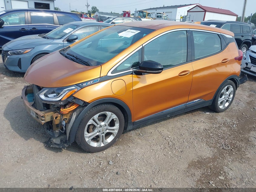 2017 Chevrolet Bolt EUV, Удар спереду, IAAI, VIN 1G1FW6S02H4178756 — фото 2