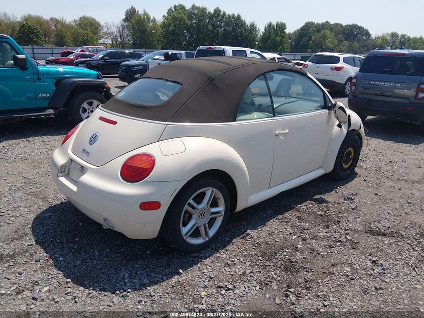 VOLKSWAGEN NEW BEETLE 2005 VIN 3VWCD31Y25M352439