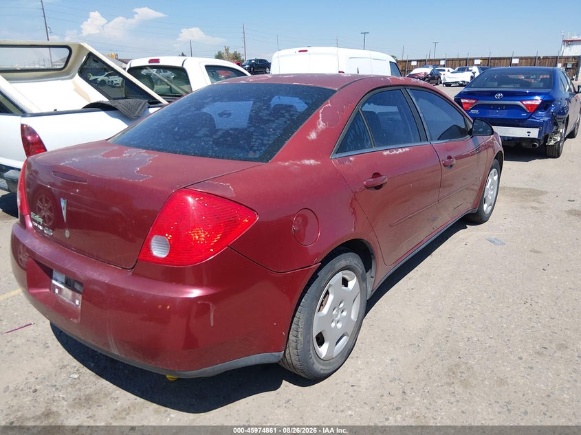2008 PONTIAC G6 auction photo 4