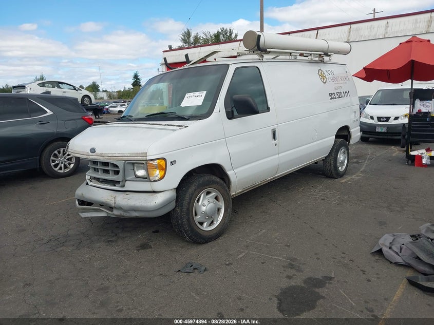 1999 Ford Econoline, Front End, IAAI, VIN 1FTNE24L2XHC00770 — photo 2
