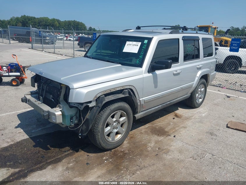 2006 Jeep Commander, Front End, IAAI, VIN 1J8HH58N56C107117 — photo 2