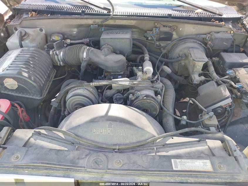 CHEVROLET C2500 2000 VIN 1GCGC23R6YF481599
