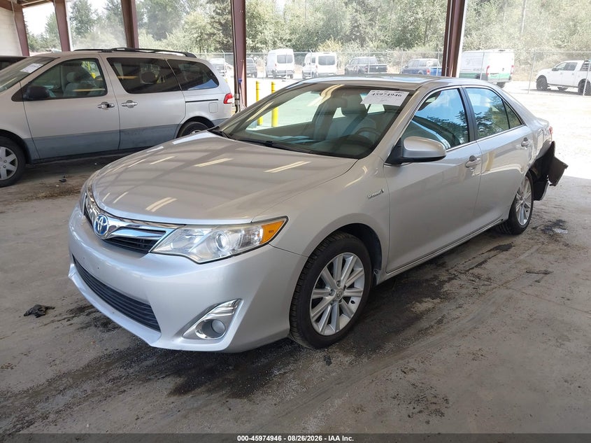 2014 Toyota Camry, Left Rear, IAAI, VIN 4T1BD1FK7EU099293 — photo 2