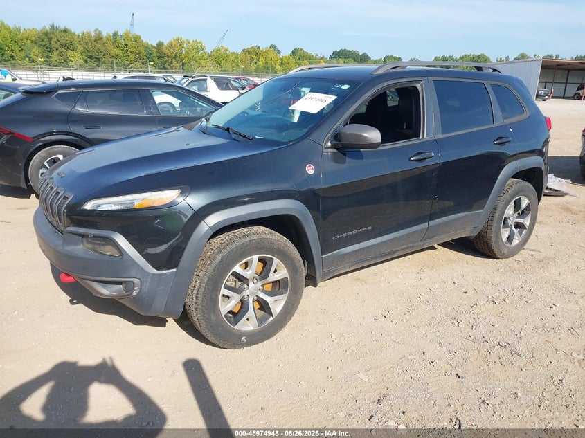 2016 Jeep Cherokee, Fresh Water, IAAI, VIN 1C4PJMBS6GW299311 — photo 2