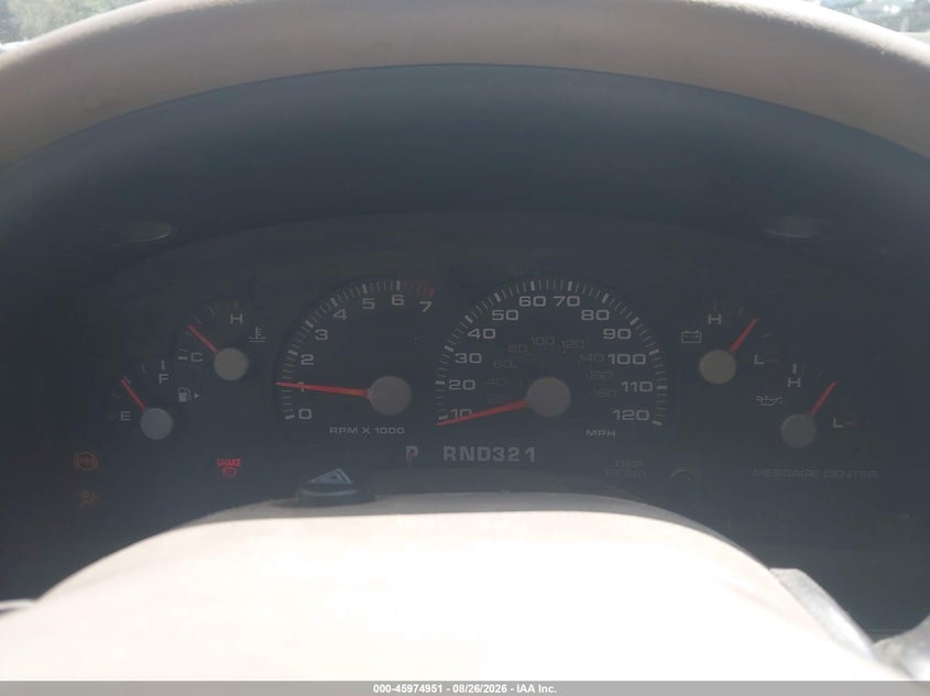 2003 FORD EXPLORER SPORT UTILITY VEHICLE 4.0L V-6 210HP