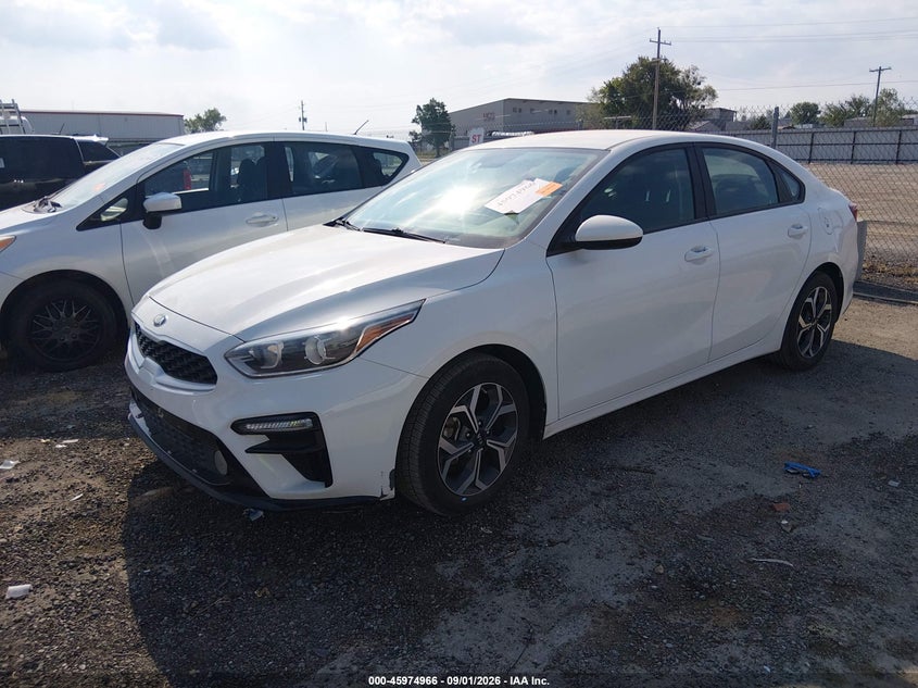 2020 Kia Forte, Затопление, IAAI, VIN 3KPF24AD2LE230907 — фото 2