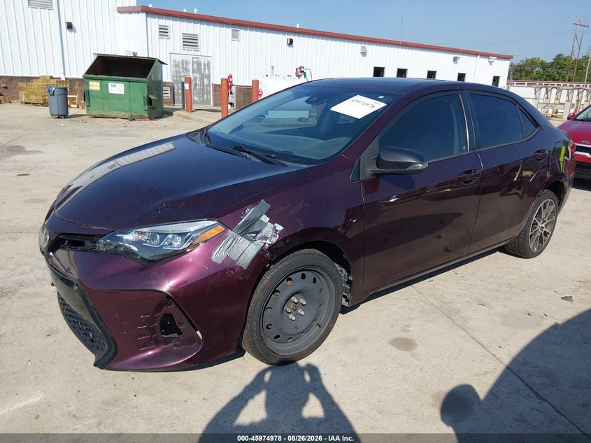 2017 Toyota Corolla, Обычный износ, IAAI, VIN 5YFBURHE5HP628655 — фото 2