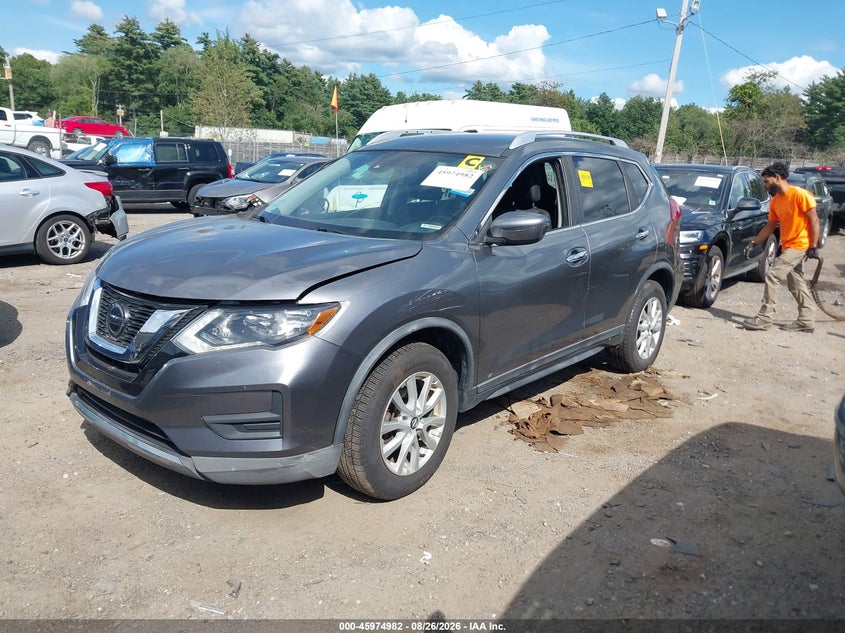 2020 Nissan Rogue, Левый бок, IAAI, VIN KNMAT2MV7LP512802 — фото 2