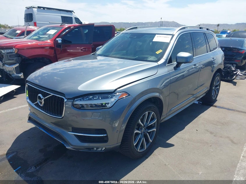 2019 Volvo XC90, Левый зад, IAAI, VIN YV4102PK7K1502845 — фото 2