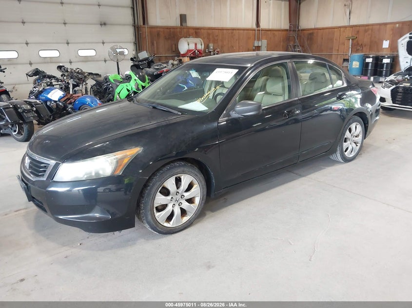 2009 Honda Accord 2.4 Ex-L, Обычный износ, IAAI, VIN 1HGCP26879A182239 — фото 2