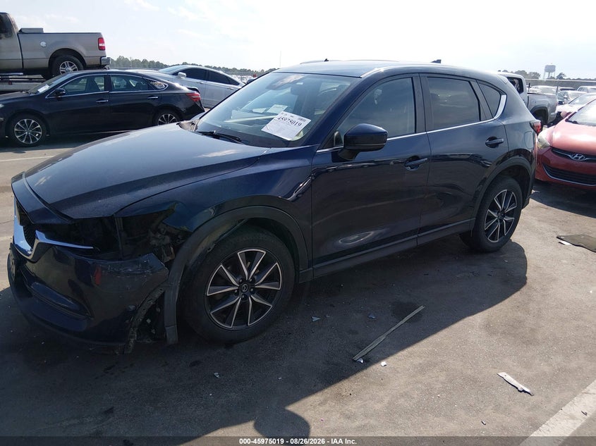 2018 Mazda CX-5, Левый перёд, IAAI, VIN JM3KFBCM0J0445378 — фото 2