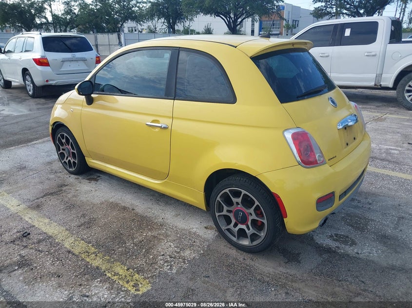 FIAT 500 2012 VIN 3C3CFFBR2CT104964