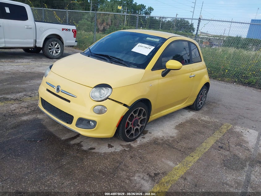 2012 FIAT 500 auction photo 2