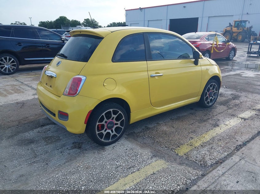 2012 FIAT 500 auction photo 4