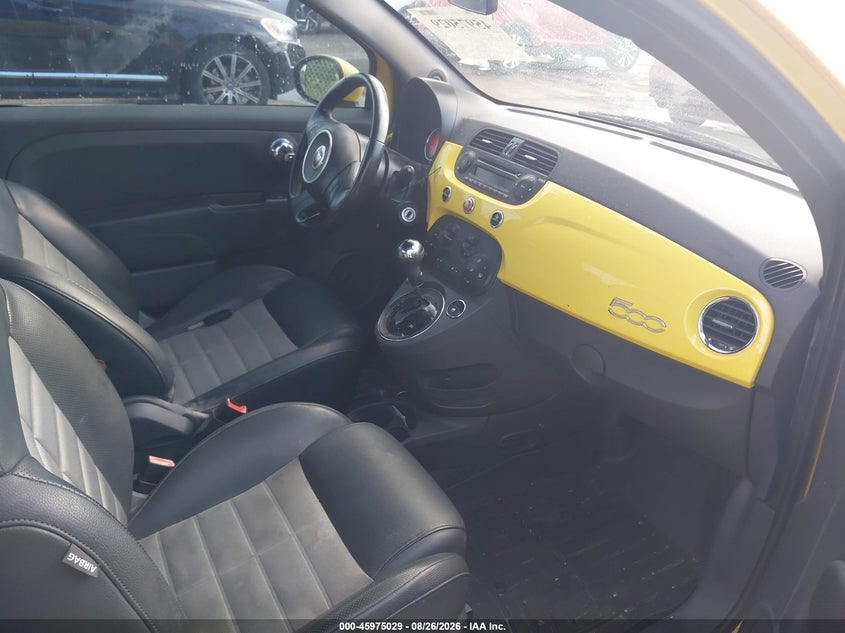 2012 FIAT 500 auction photo 5