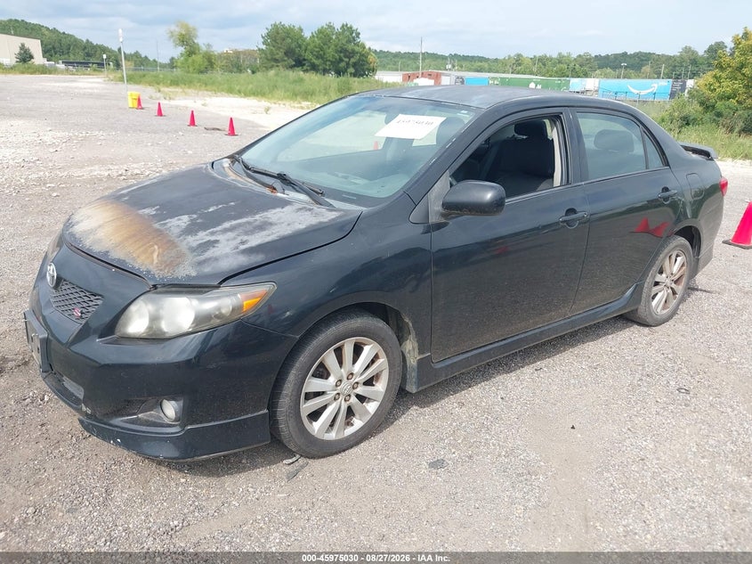 2010 TOYOTA COROLLA auction photo 2