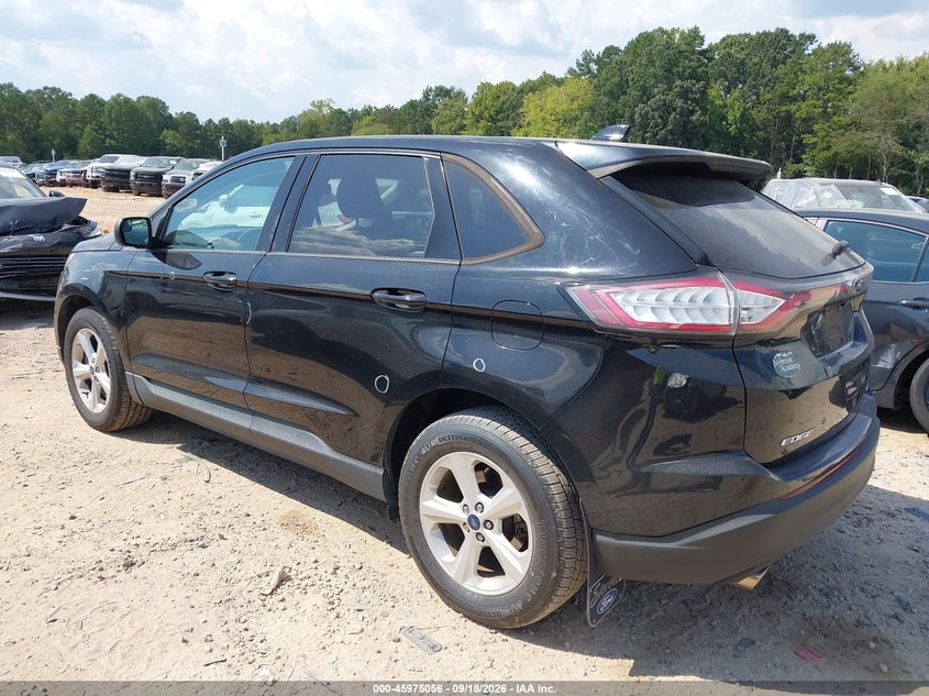 Vin: 2fmpk4g97jbc24334, lot: 46474296, ford edge se 20183
