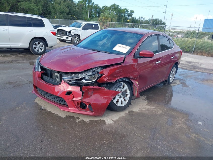 2017 NISSAN SENTRA auction photo 2