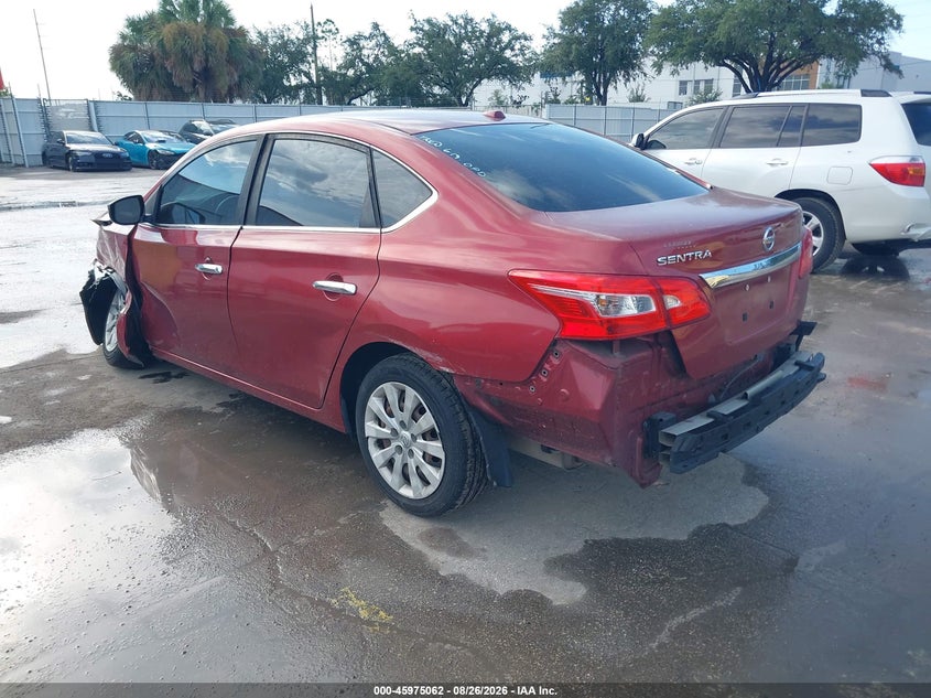 2017 NISSAN SENTRA auction photo 3