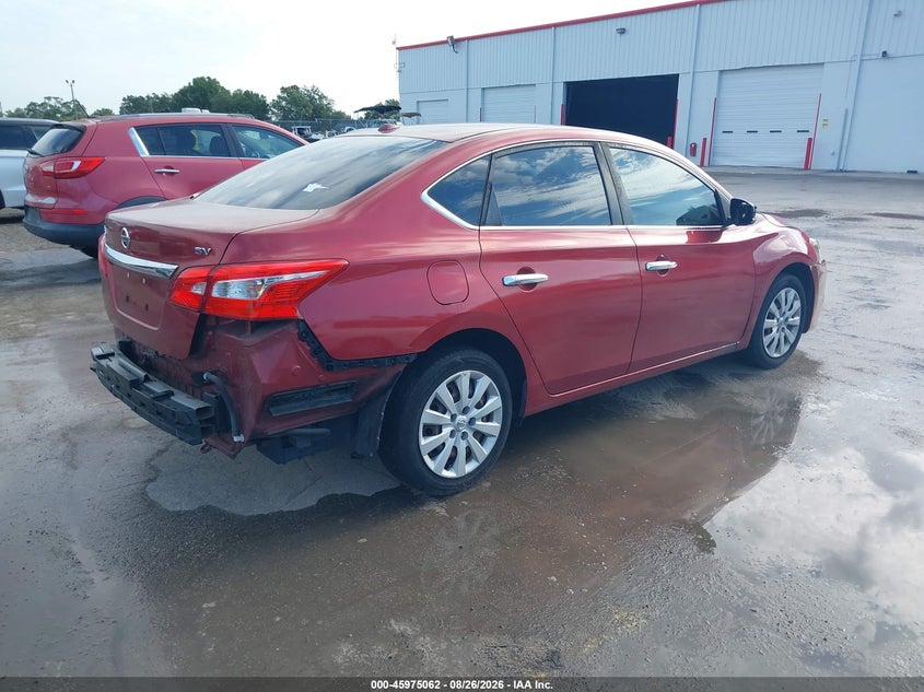 2017 NISSAN SENTRA auction photo 4