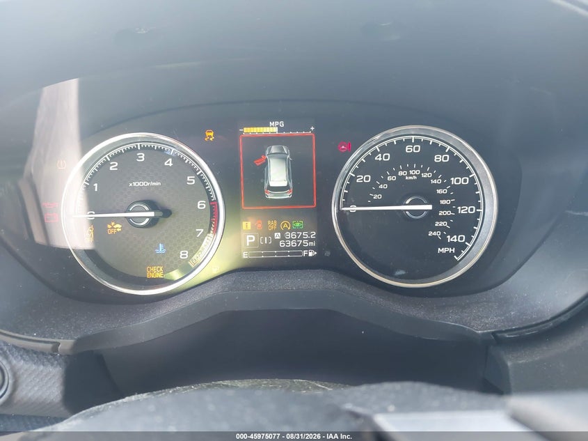 2020 SUBARU FORESTER auction photo 7