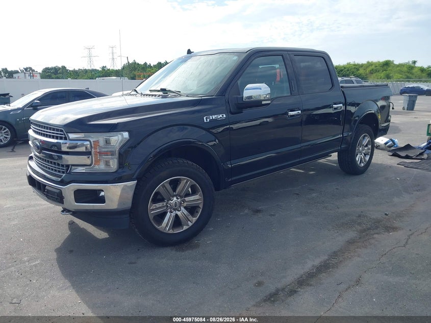 2018 Ford F-150, Rear, IAAI, VIN 1FTEW1EG7JFE65096 — photo 2