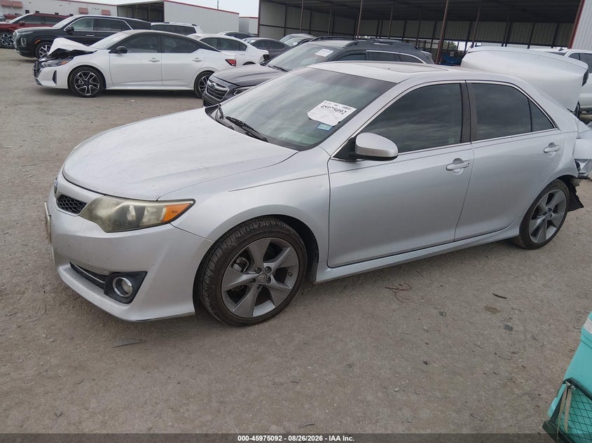 2014 Toyota Camry, Rear, IAAI, VIN 4T1BF1FK4EU839196 — photo 2