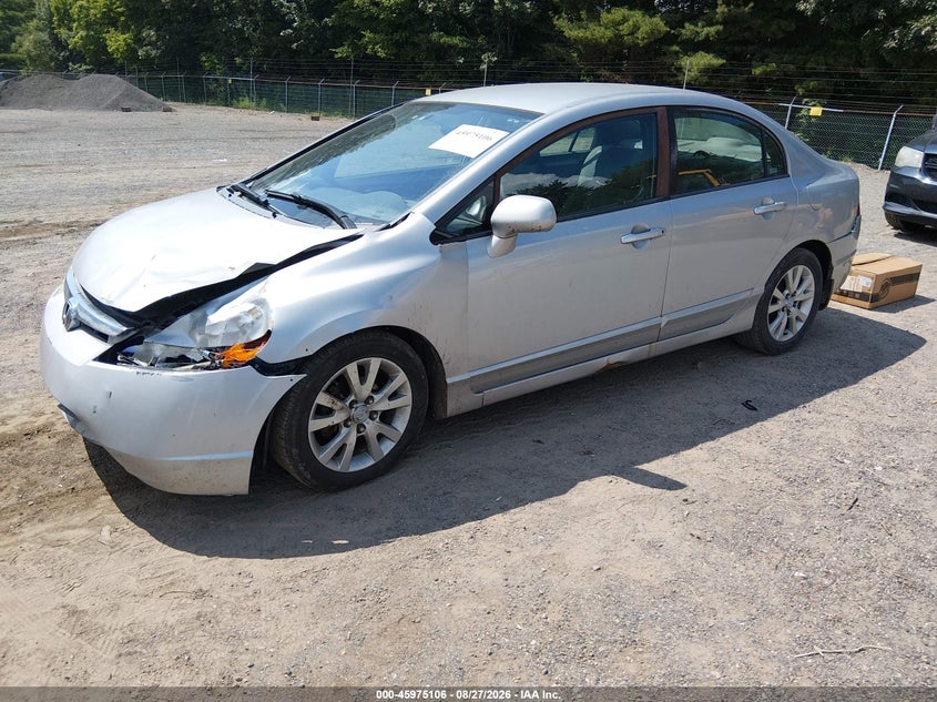 2007 Honda Civic, Обычный износ, IAAI, VIN 2HGFA15547H311259 — фото 2