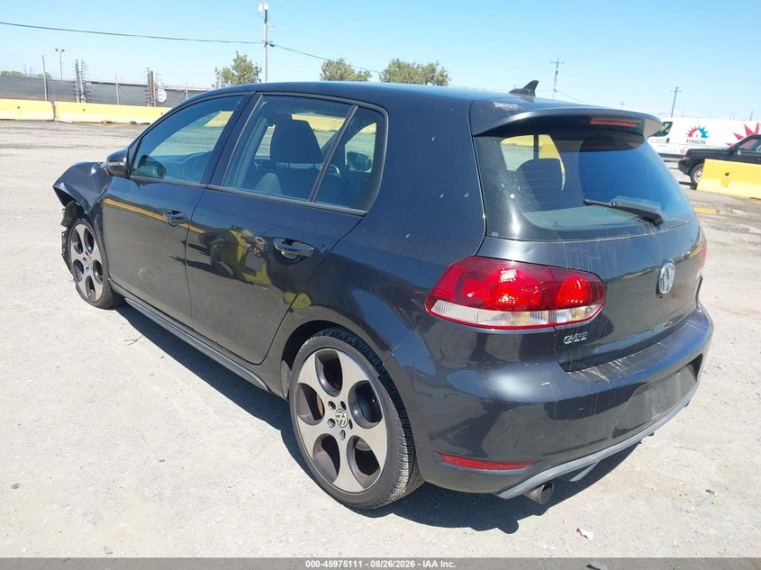 2012 VOLKSWAGEN GTI HATCHBACK 2.0L I-4 DI, DOHC, VVT, TURBO, PREMIUM , 200HP