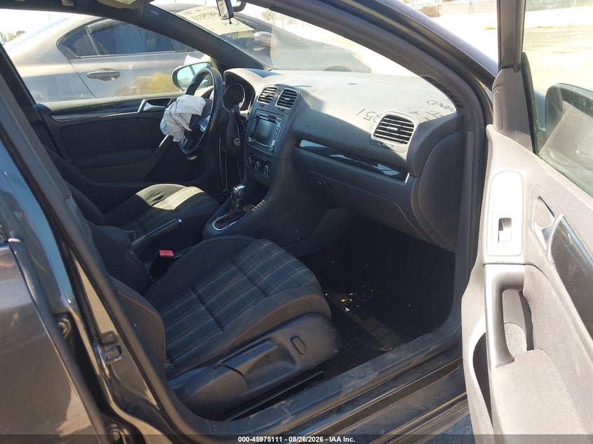 2012 VOLKSWAGEN GTI HATCHBACK 2.0L I-4 DI, DOHC, VVT, TURBO, PREMIUM , 200HP