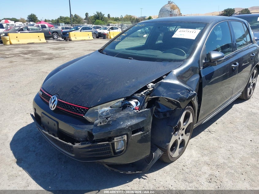 2012 VOLKSWAGEN GTI HATCHBACK 2.0L I-4 DI, DOHC, VVT, TURBO, PREMIUM , 200HP