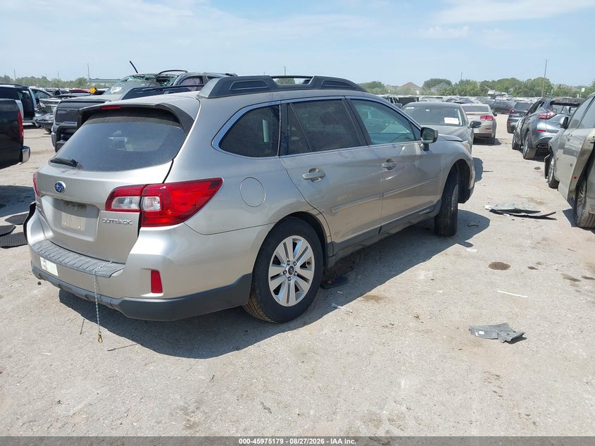 Vin: 4s4bsbec5f3216561, lot: 46474419, subaru outback 2.5i premium 20154