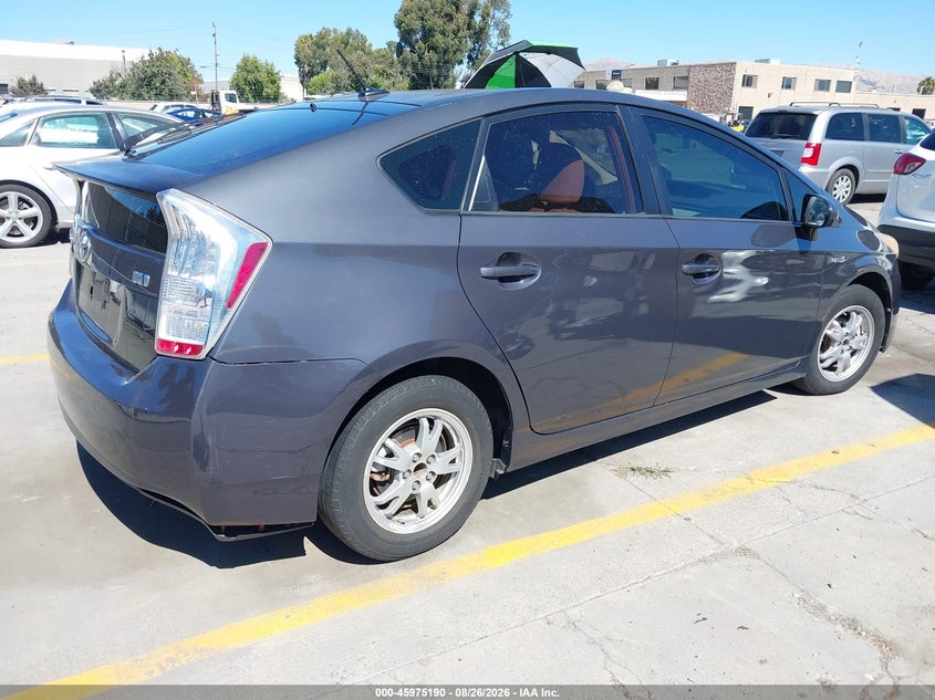 Vin: jtdkn3du9a0201969, lot: 46474430, toyota prius ii 20104