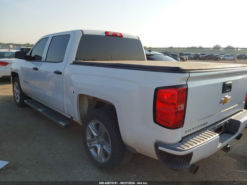 Vin: 3gcpcpec6jg139600, lot: 46474431, chevrolet silverado 1500 custom 20183