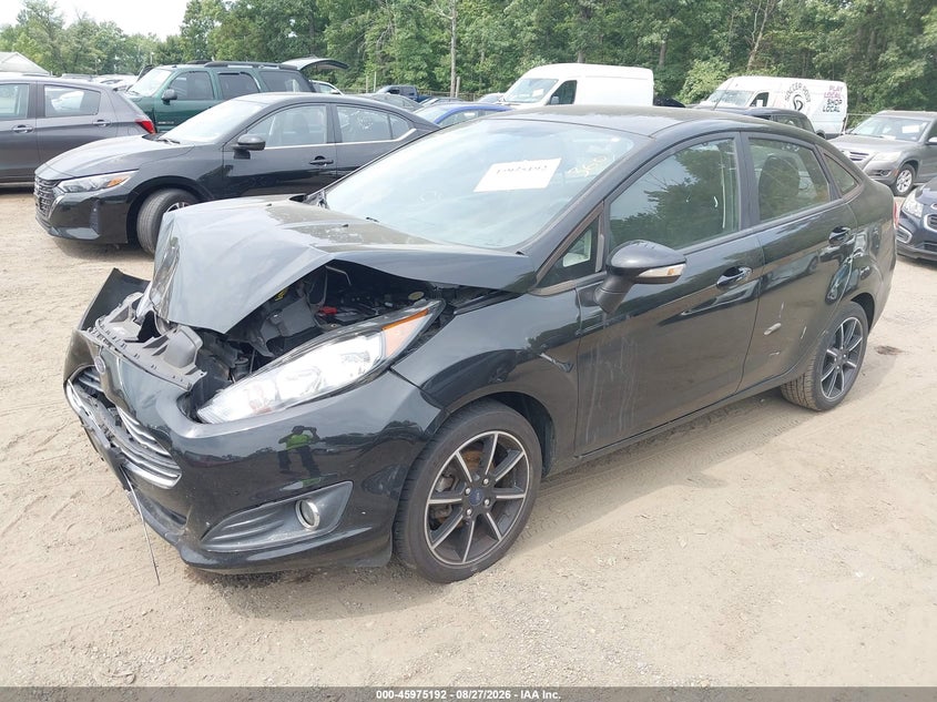 2019 Ford Fiesta, Удар спереду, IAAI, VIN 3FADP4BJ5KM125558 — фото 2