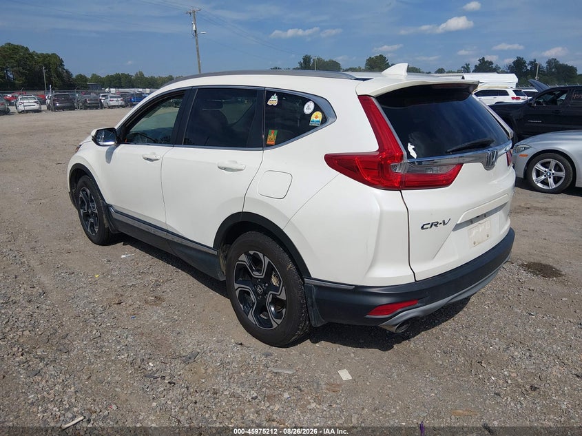 Vin: 2hkrw2h99jh615719, lot: 46474452, honda cr-v touring 20183