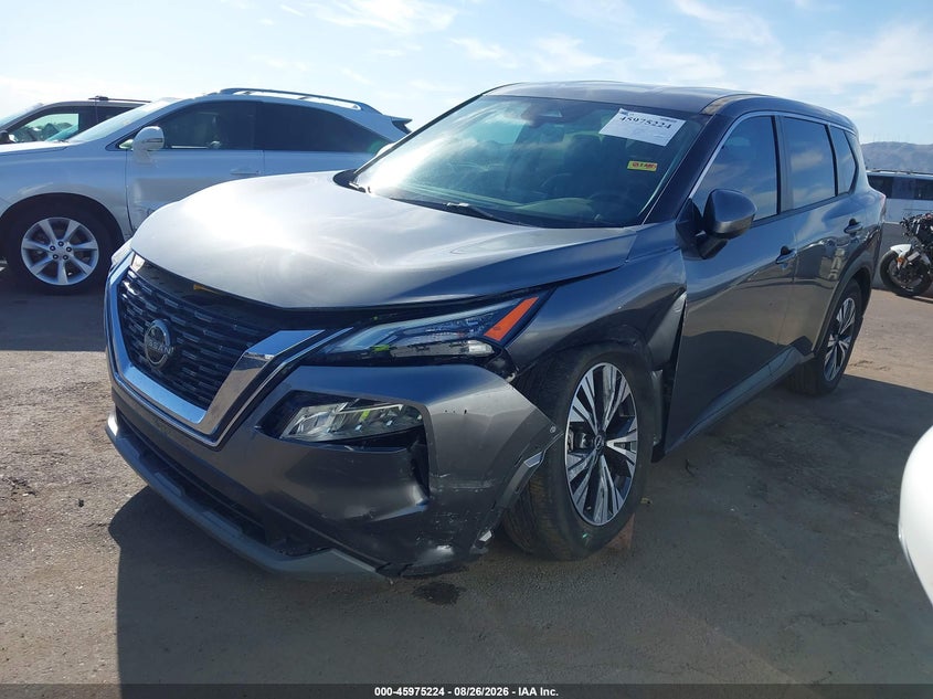 2023 Nissan Rogue, Left Front, IAAI, VIN JN8BT3BA3PW424985 — photo 2