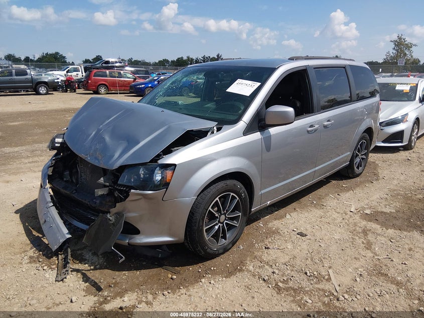 2019 Dodge Grand Caravan Gt, Front End, IAAI, VIN 2C4RDGEG4KR562339 — photo 2