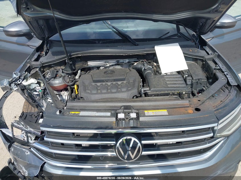 VOLKSWAGEN TIGUAN 2022 VIN 3VV2B7AX4NM169435